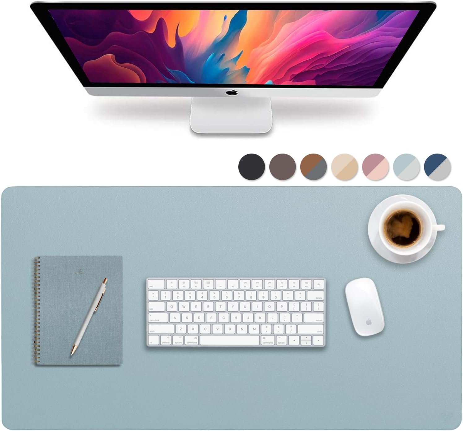 Leather Desk Pad 36" x 20", Vine Creations Office Desk Mat Waterproof Black - Premium Quality - Smooth Mouse Writing Surface - Maximum Protection Dual-Sided Pu Leather Blotter for Desk Office/Home 58 61Jgf1dJPNL. AC SL1500 - northernschoolofshiatsu.co.uk