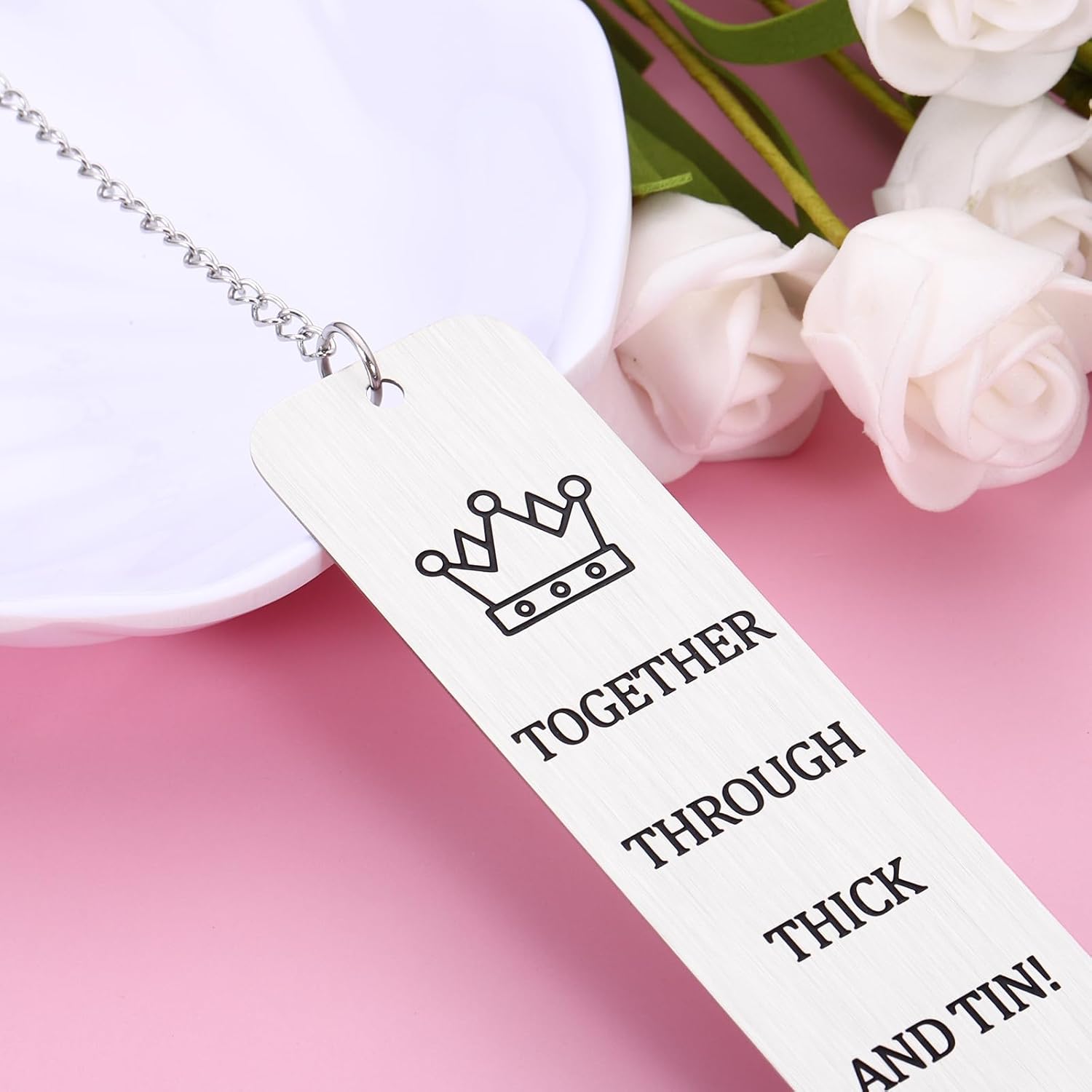 10 Year Anniversary Bookmark for Him Her 10th Anniversary Tin Gifts for Wife Husband Couple Gifts for 10th Wedding Anniversary for Book Lover Gifts Bookmark for 10th Tin Anniversary 4 61JjflyZqKL. AC SL1500 - northernschoolofshiatsu.co.uk