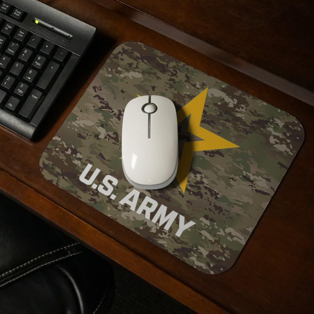 U.S. Army Logo on Camo Low Profile Thin Mouse Pad Mousepad 2 61K2Jy0U5pL. AC SL1001 - northernschoolofshiatsu.co.uk
