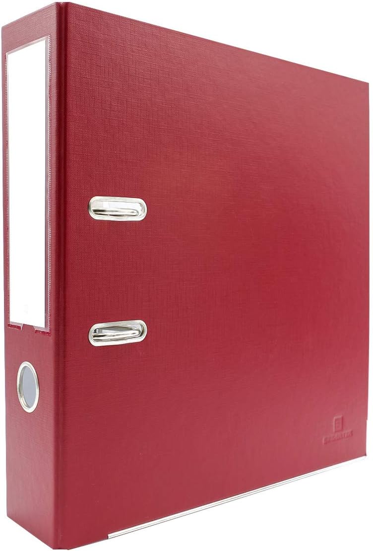 Bindertek 2-Ring Premium Lever Arch Binder - Black, 3" Spine Width, 525 Sheet Capacity, 2.5" Rings, Linen-Textured Covers, Steel Reinforced Edges, Spine Label Included 18 61KASH+0U8L. AC SL1280 - northernschoolofshiatsu.co.uk