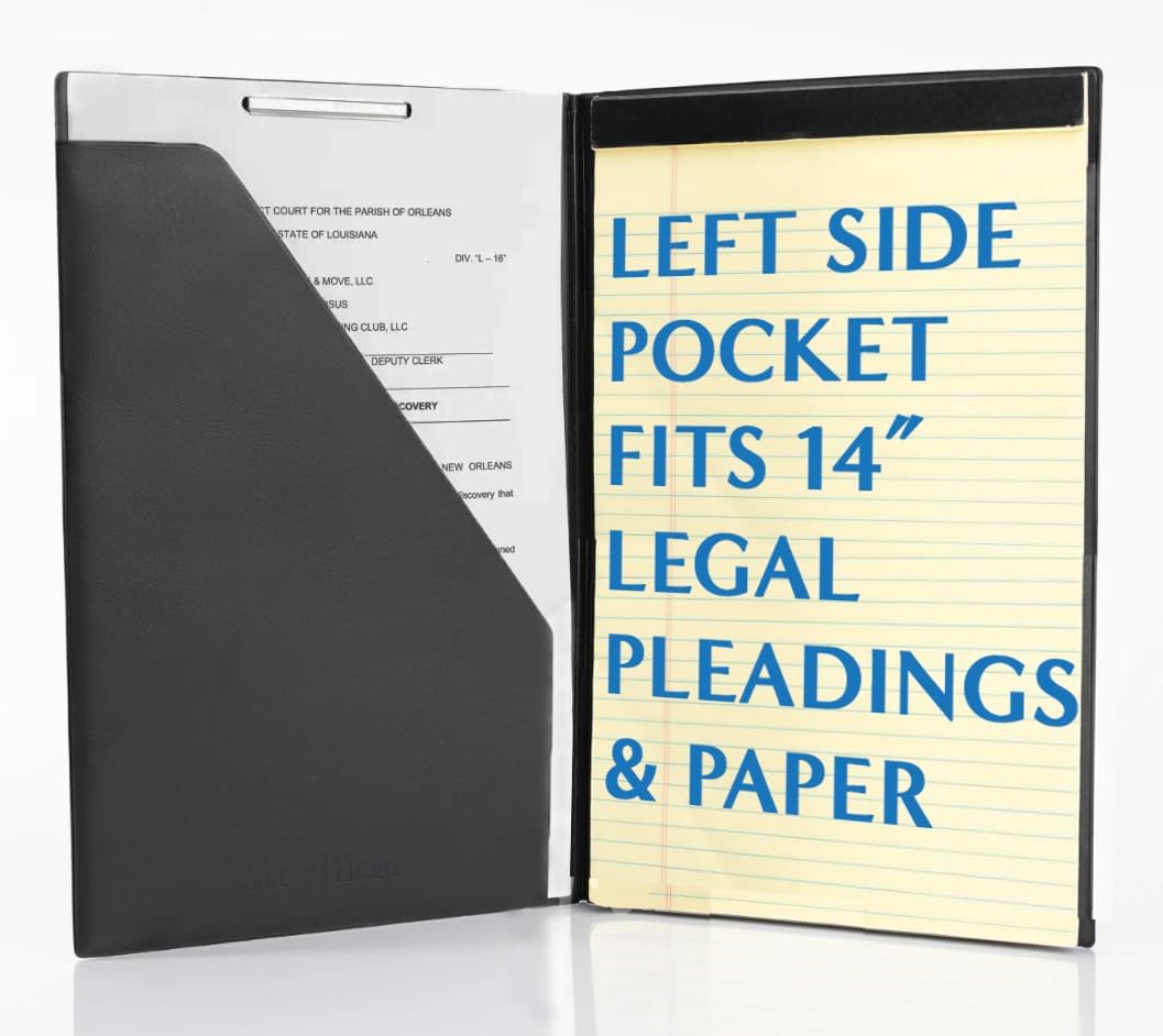 Legal Sized Portfolio, 8.5 x 14 Legal Pad Holder & Portfolio Folder, Professional Legal Size Padfolio for Attorneys, Business Meetings, and Job Interviews 7 61KRUImIQQL. AC SL1057 - northernschoolofshiatsu.co.uk