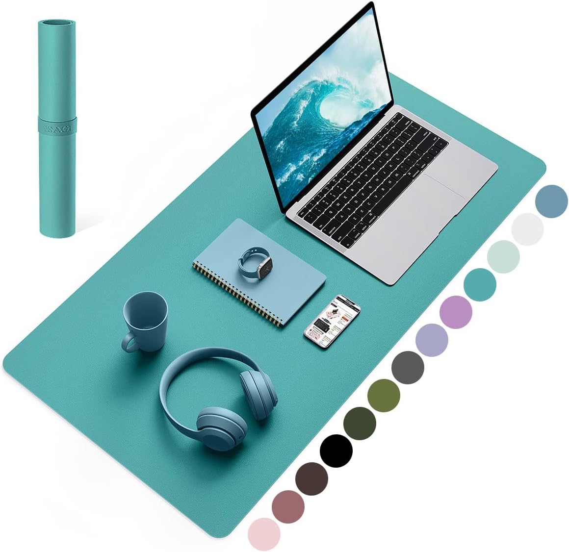 YSAGi Non-Slip Leather Desk Pad, Waterproof Laptop Computer Desk Keyboard Mat, Table Protector Blotter Mat, Large Mouse Pad for Office/Work/Home/Decor(Pink, 23.6" x 13.7") 234 61KvalUNoLL. AC SL1200 - northernschoolofshiatsu.co.uk