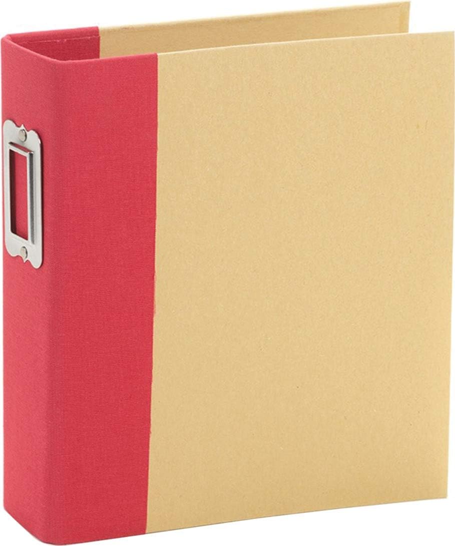 Simple Stories Sn@p! Binder 6"X8" - Red 2 61L8X3 Hg+L. AC SL1090 - northernschoolofshiatsu.co.uk