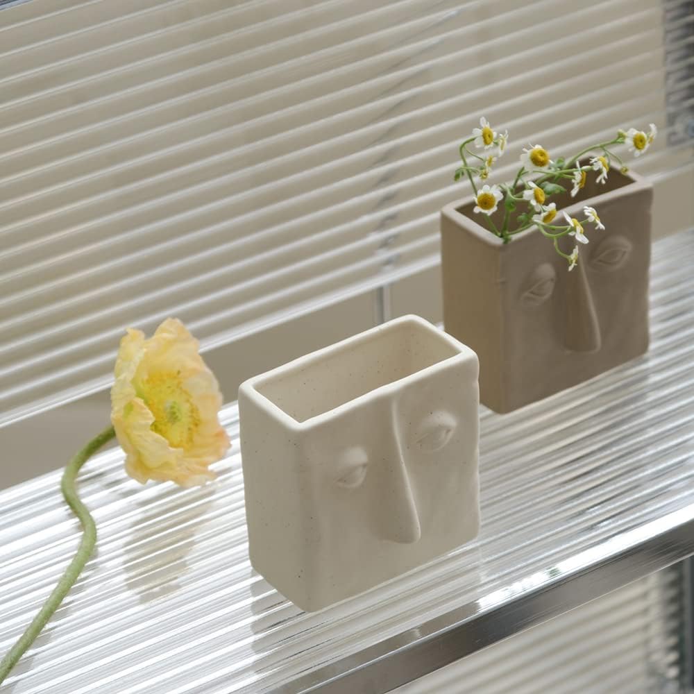 WENSHUO Abstract Square Face Pen Holder, Modern and Minimalistic Desk Accessories 3 61MgL8dS RL. AC SL1000 - northernschoolofshiatsu.co.uk