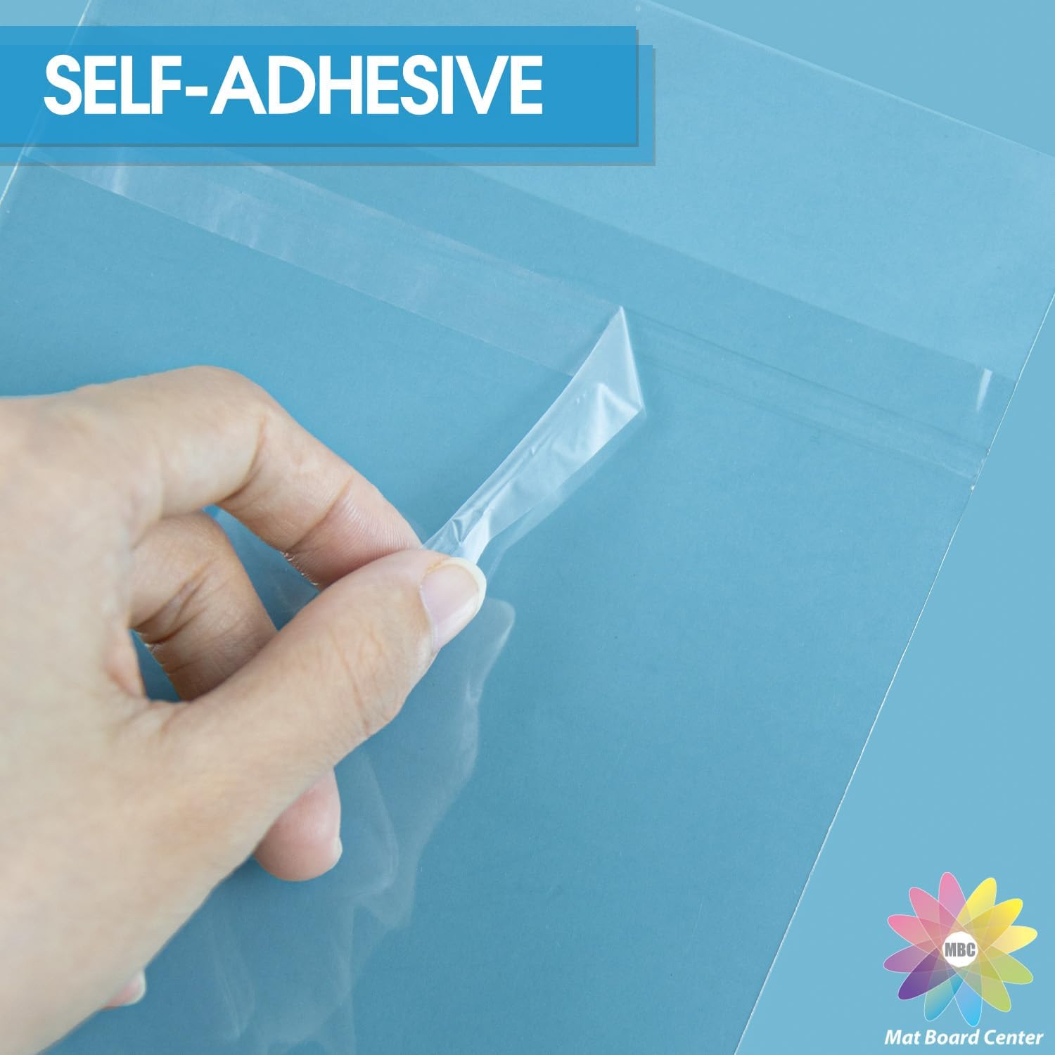 Mat Board Center, (200 Pack)4 1/8" x 9" Clear Resealable Plastic Sleeves, Self Sealing Polypropylene Bags for 4x9 Prints, Photos, Cards 3 61N4KYXGVJL. AC SL1500 - northernschoolofshiatsu.co.uk