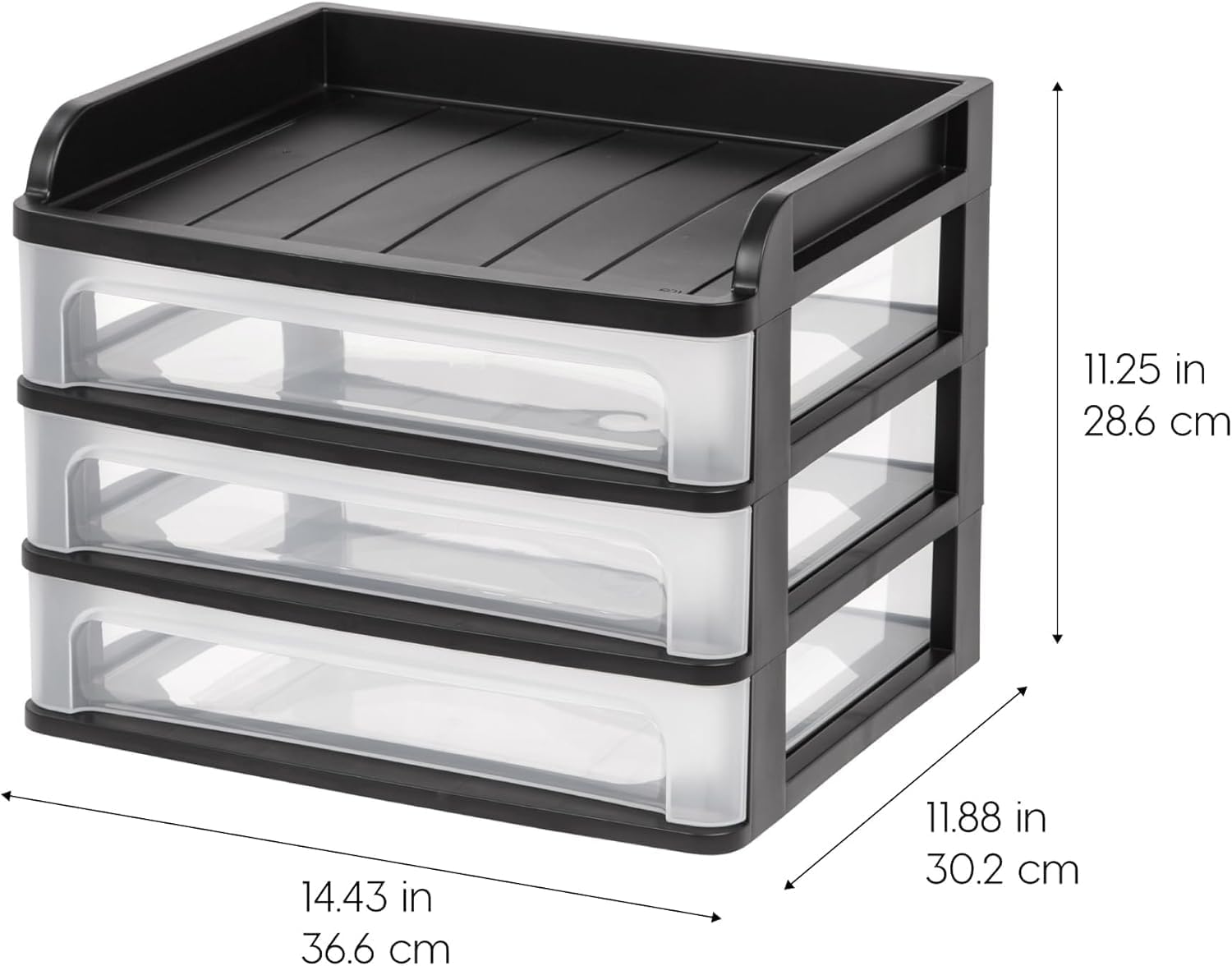 IRIS USA Plastic Stacking Desk Top 3-Drawer Storage Organizer, 2-Pack, for Makeup Vanity Nail Polish Bathroom Stationery Art Craft Supplies Kitchen Office Garage and Small Organization, Small, Black 41 61NifLYfIGL. AC SL1500 - northernschoolofshiatsu.co.uk