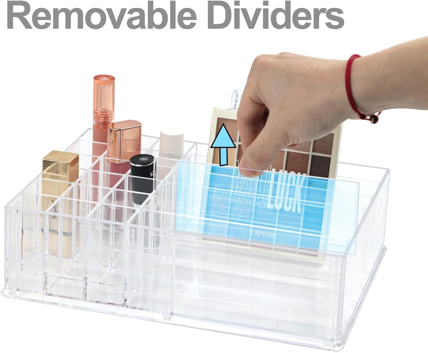 Clear Drawer Organizer, 6 Sections Eyeglass Sunglasses Organizer Holder, Drawer Dividers Office Desk Tray Bathroom Makeup Jewelry Trays (14×7×1.2") 3 61NmE84IzuL. AC SL1500 - northernschoolofshiatsu.co.uk