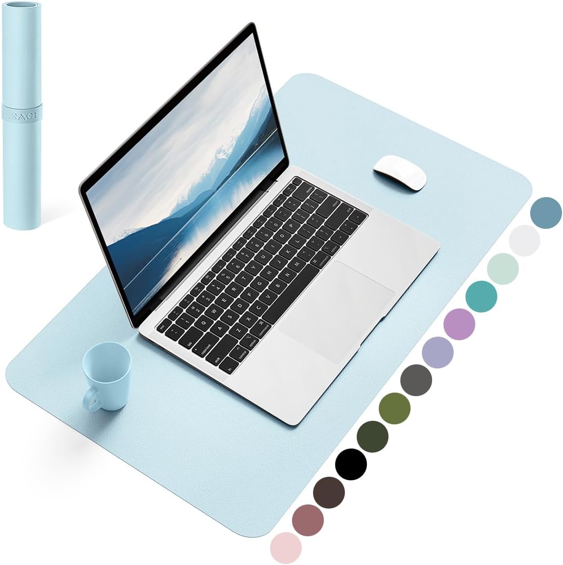 YSAGi Non-Slip Leather Desk Pad, Waterproof Laptop Computer Desk Keyboard Mat, Table Protector Blotter Mat, Large Mouse Pad for Office/Work/Home/Decor(Pink, 23.6" x 13.7") 174 61NumYv7RqL. AC SL1200 - northernschoolofshiatsu.co.uk