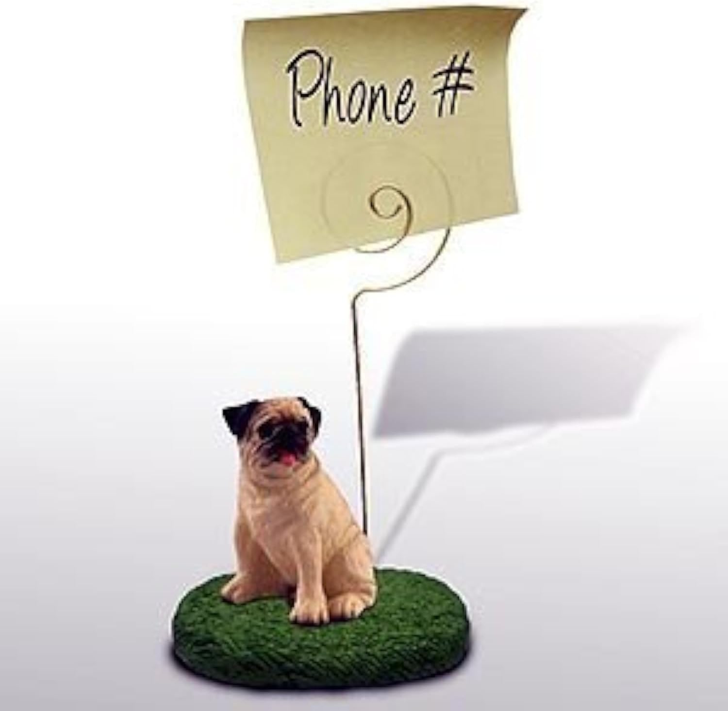 Pug - Memo Holder - New Desk Top Gift 1 61PP ElEGOL. AC SL1500 - northernschoolofshiatsu.co.uk