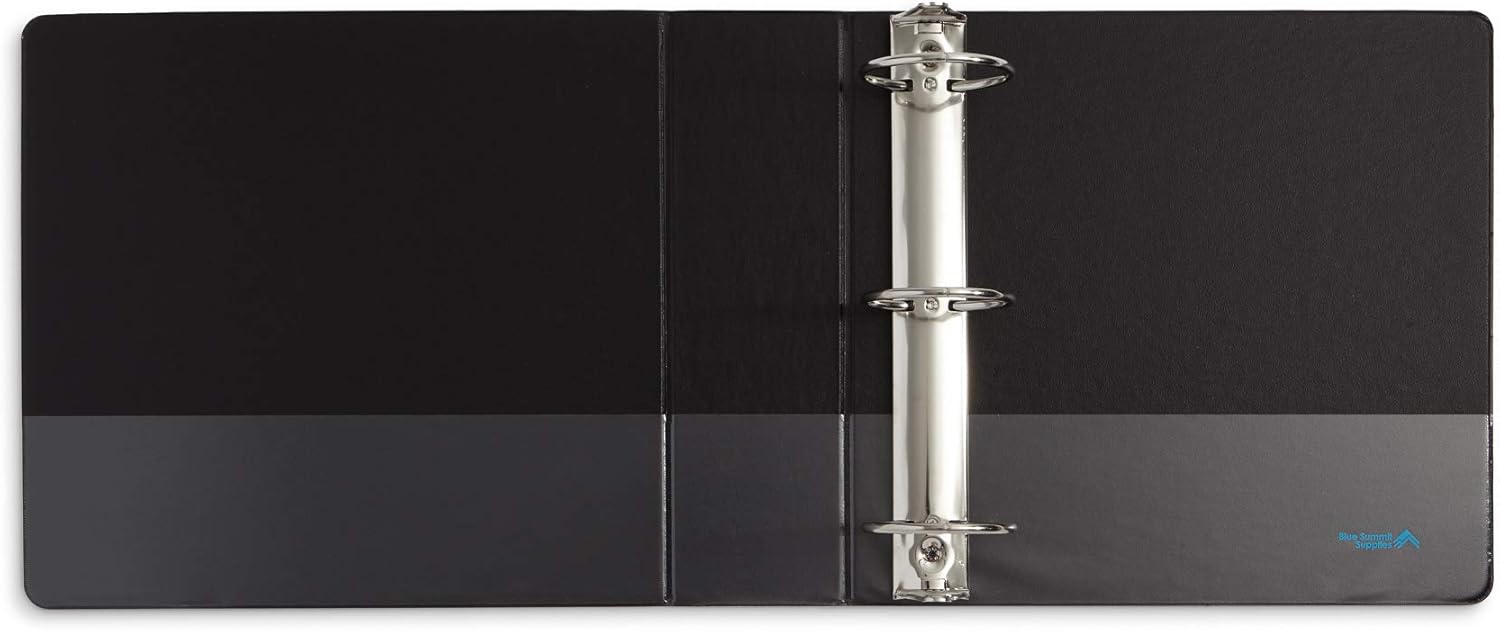 3 inch 3 Ring Binders, Rugged Heavy Duty Design for Home, Office, and School, Holds up to 625 Sheets of 8.5 Inch x 11 Inch Paper, Black, 4 Pack 4 61QmjEe4Y9L. AC SL1500 - northernschoolofshiatsu.co.uk