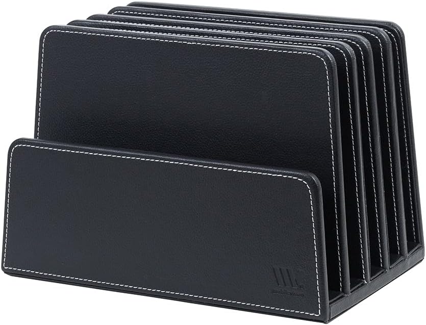 MobileVision Executive Black Desktop File Folder Paper Tray & Device Organizer 5 Slot Dividers 1 61RVlckkn0L. AC SL1000 - northernschoolofshiatsu.co.uk