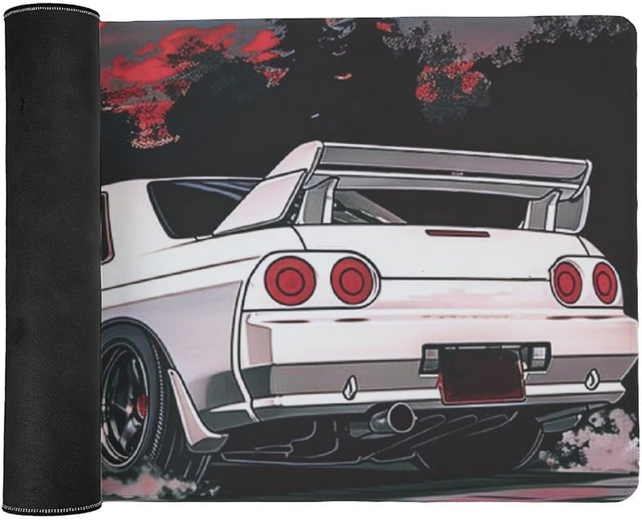 Car Gaming Mouse Pad Large Mousepad R32 Japanese Retrowave Anime JDM Racing Car Big Computer Desk Mat Desk Pad for Keyboard and Mouse Mat Non-Slip Base 40x90cm 3 61RstWzKlNL. AC SL1500 - northernschoolofshiatsu.co.uk