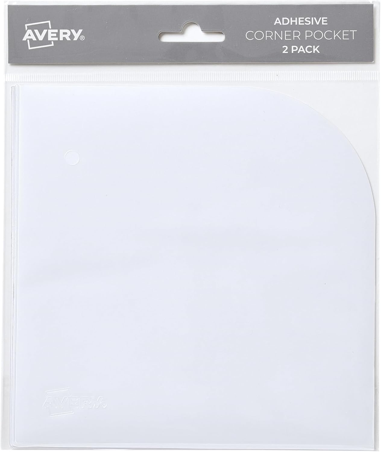 Avery Corner Pockets, 6" x 6", Translucent Pockets for Planners and Notebooks, 2 Adhesive Pockets Total (73715) 1 61Sp+WdKf9L. AC SL1500 - northernschoolofshiatsu.co.uk