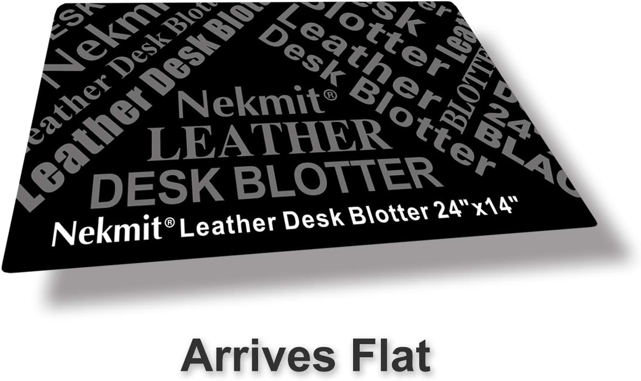 Nekmit Leather Desk Blotter Pad 17 x 12 Inches, Flat, Non-Slip, Waterproof, Black 10 61SpKG aEbL. AC SL1500 - northernschoolofshiatsu.co.uk