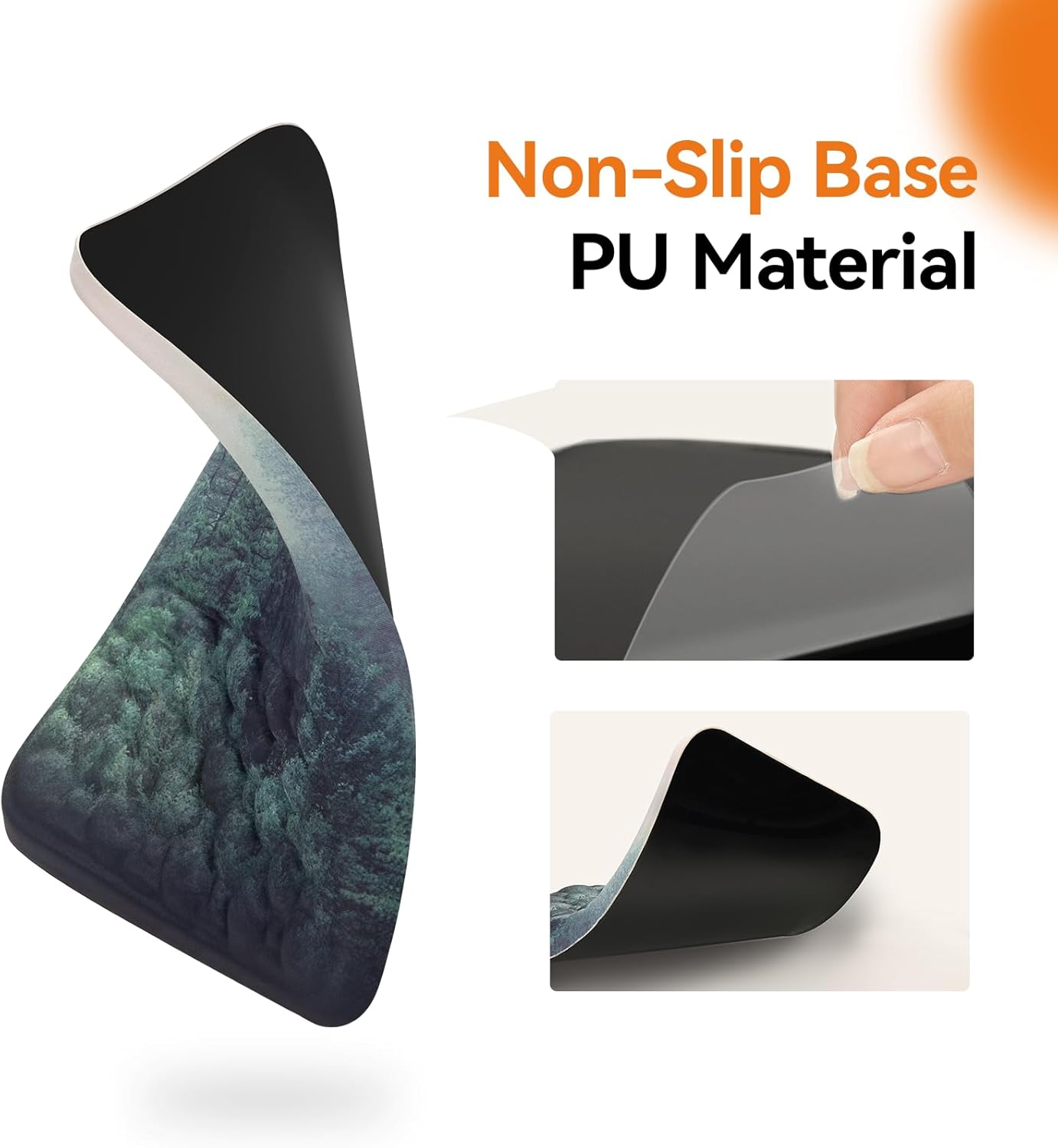 Ospelelf Mousepad with Wrist Rest Ergonomic Computer Comfortable Pain Relief Mouse Pad Wrist Support Green Forest Pattern 5 61TD6TFj+rL. AC SL1500 - northernschoolofshiatsu.co.uk