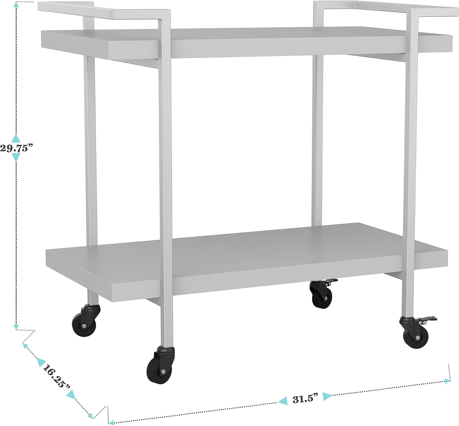 Martha Stewart Liam 2-Tier Mobile Office Storage and Printer Cart in White with Polished Brass Frame 6 61Tr53DmWdL. AC SL1500 - northernschoolofshiatsu.co.uk