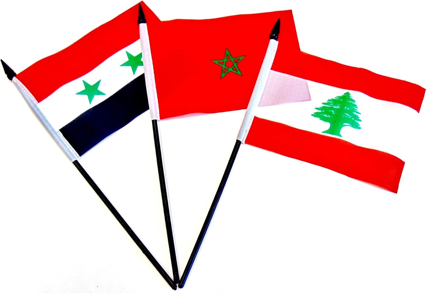ARAB LEAGUE WORLD FLAG SET-22 Polyester 4"x6" Flags, One Flag for Each Country in the Arab League Flag Centerpiece, 4x6 Miniature Desk & Table Flags, Small Mini Stick Flags BASES NOT INCLUDED 3 61UEQ8Uuj3L. AC SL1500 - northernschoolofshiatsu.co.uk