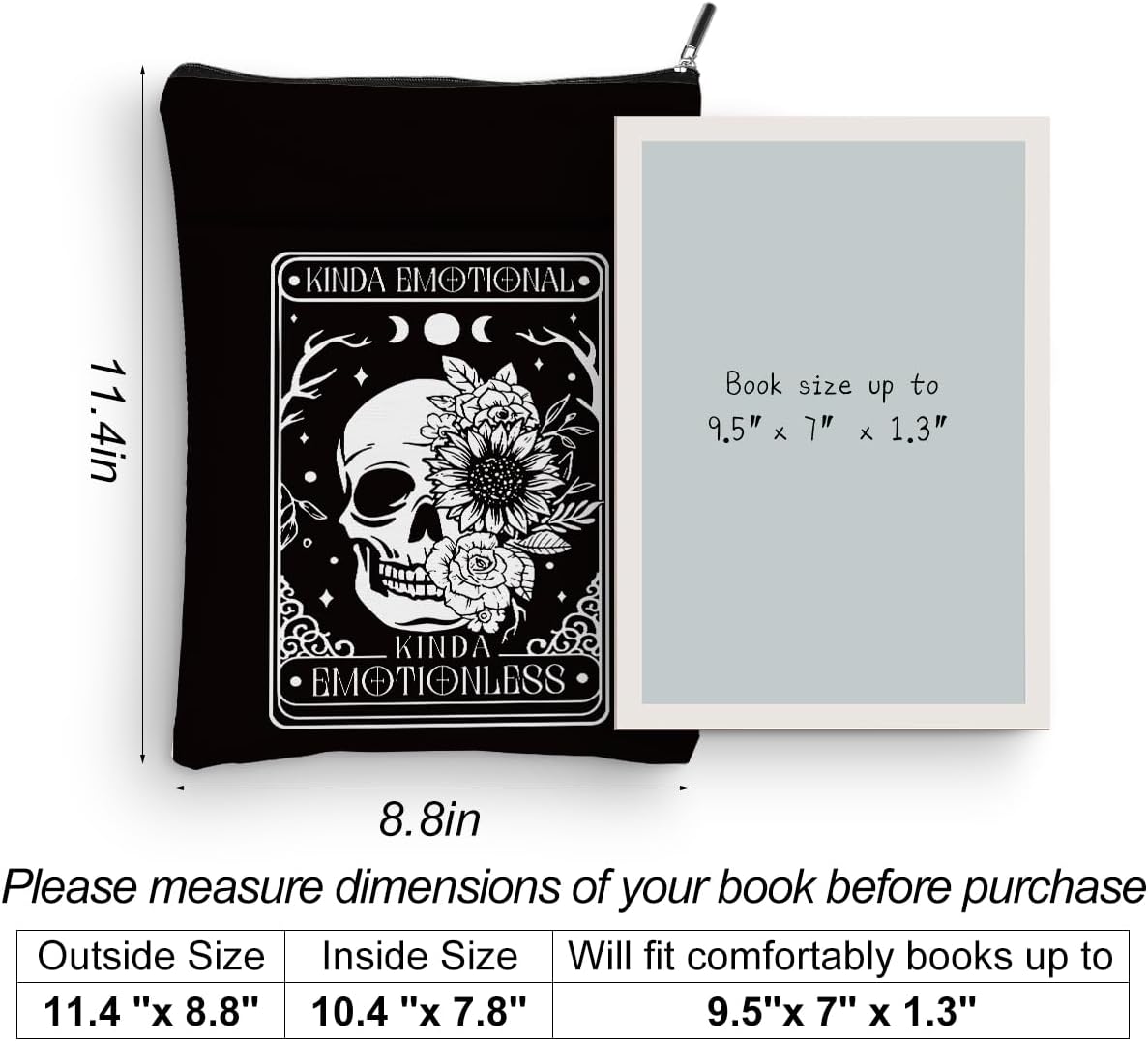 Tarot Cards Funny Skull Book Sleeve Gothic Skeleton Motivational Book Cover Book Lovers Gifts Book Club Gifts Bookish Gifts Book Protector Witchy Gifts for Readers Women Sister Halloween Stuff 2 61UJuL8OHgL. AC SL1200 - northernschoolofshiatsu.co.uk