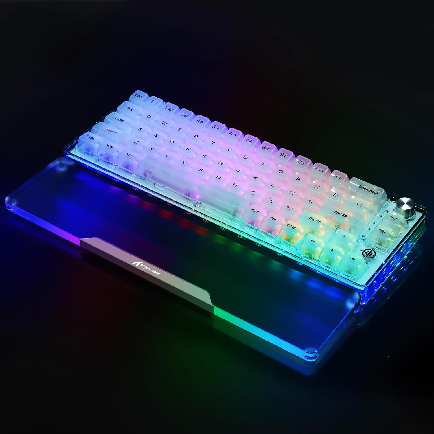 Acrylic Gaming Keyboard Wrist Rest,Clear Ergonomic Palm Rest with Anti-Slip Base,Customized Metal CNC Aluminum Alloy Logo for Compact 60% Computer Keyboard,Office,Home,Laptop,Mac,Easy Typing-Black 39 61UatyN5hXL. AC SL1500 - northernschoolofshiatsu.co.uk