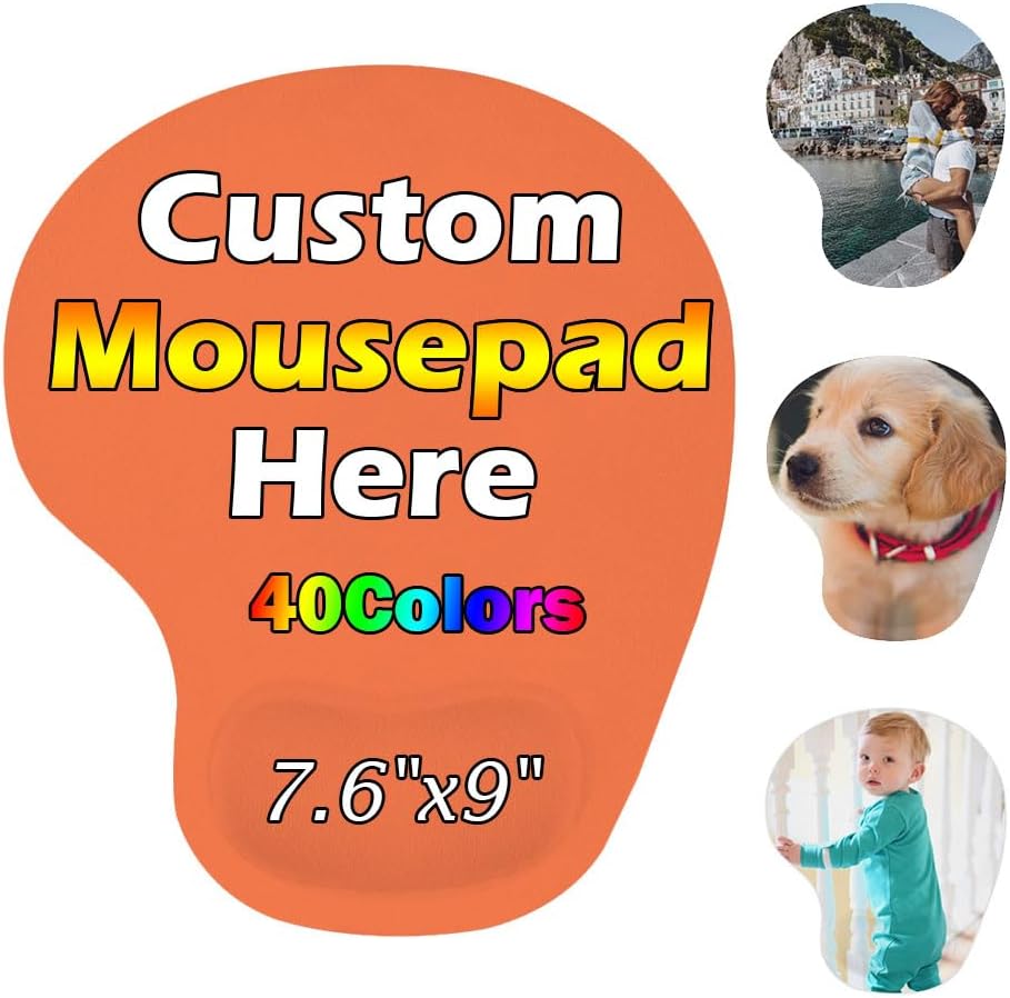 Personalized Wrist Rest Mouse Pad, Add Your Photo, Text, Logo or Art Design, Custom Your own Customized Gaming, Office Mousepad, Black, 7.6-9 19 61VnG9zISAL. AC SL1000 - northernschoolofshiatsu.co.uk