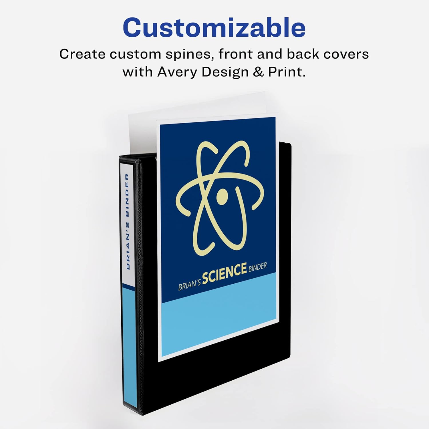 Avery Mini Protect and Store View 3 Ring Binder, 1 Inch Round Rings, 1 Light Blue Binder (23014) 4 61YRLiQjktL. AC SL1500 - northernschoolofshiatsu.co.uk