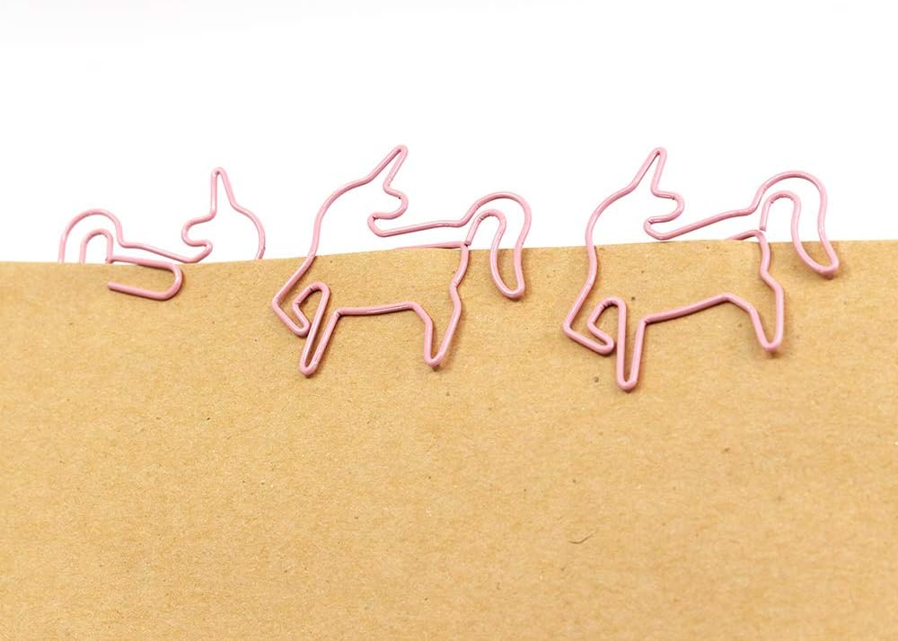 Unicorn Paper Clips, Cute Small Animal Shape Paperclips - Bookmark Clips Metal File Note Clips Page Marker for School Wedding Party Invitation Decoration - Planner Paperclips (20 pcs) (Unicorn) 3 61a7enNYbkL. AC SL1000 - northernschoolofshiatsu.co.uk