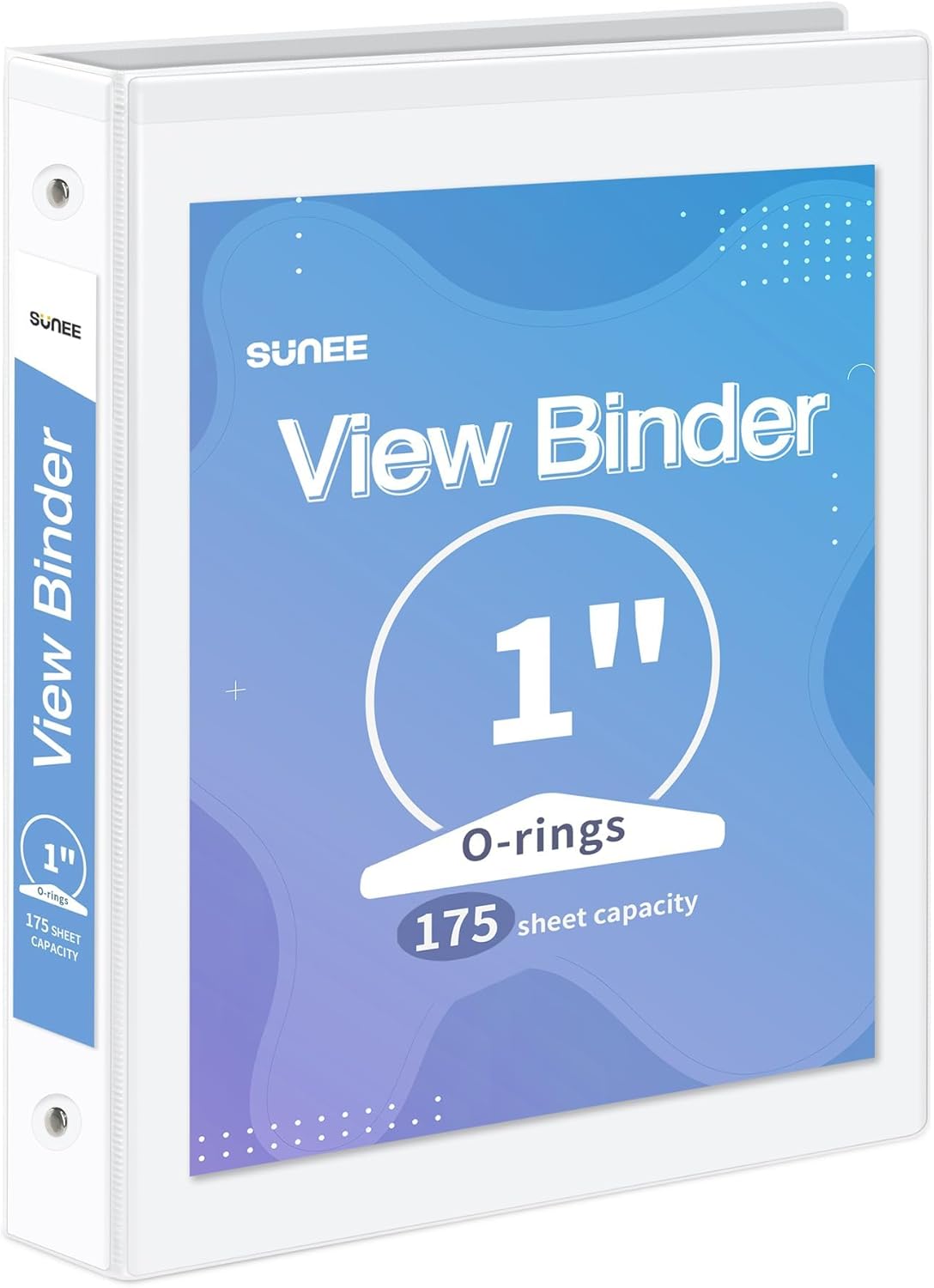 SUNEE 3 Ring Binder 1 Inch 1 Pack, Clear View Binder Three Ring PVC-Free (Fit 8.5x11 Inches) for School Binder or Office Binder Supplies, Purple Binder 71 61c0ktDlGKL. AC SL1500 - northernschoolofshiatsu.co.uk