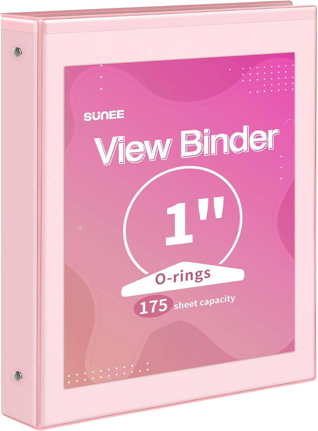 SUNEE 3 Ring Binder 1 Inch 1 Pack, Clear View Binder Three Ring PVC-Free (Fit 8.5x11 Inches) for School Binder or Office Binder Supplies, Purple Binder 25 61dGNKMqlaL. AC SL1500 - northernschoolofshiatsu.co.uk
