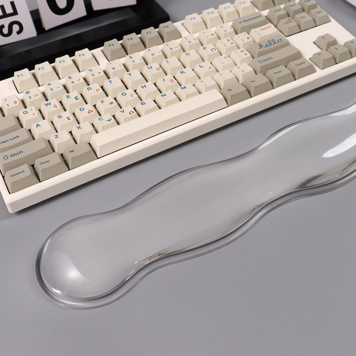 Clear Gel Wrist Rest for Keyboard and Mouse, White Silicone Keyboard Wrist Rest Set, Cute Ergonomic Wrist Rest for Keyboard 60%/75%(White) 34 61eBQ0nHOoL. AC SL1200 - northernschoolofshiatsu.co.uk