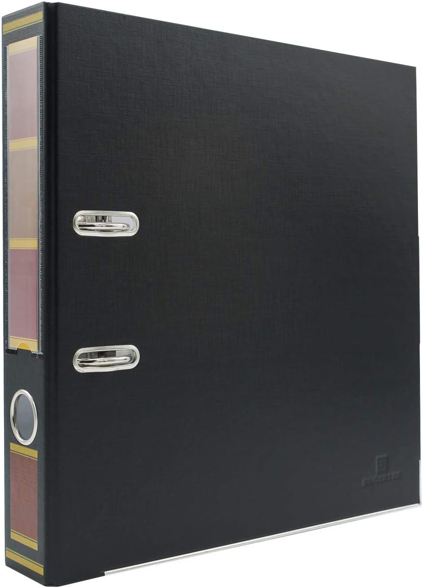 Bindertek 2-Ring Premium Lever Arch Binder - Black, 3" Spine Width, 525 Sheet Capacity, 2.5" Rings, Linen-Textured Covers, Steel Reinforced Edges, Spine Label Included 25 61edDq3UHDL. AC SL1280 - northernschoolofshiatsu.co.uk