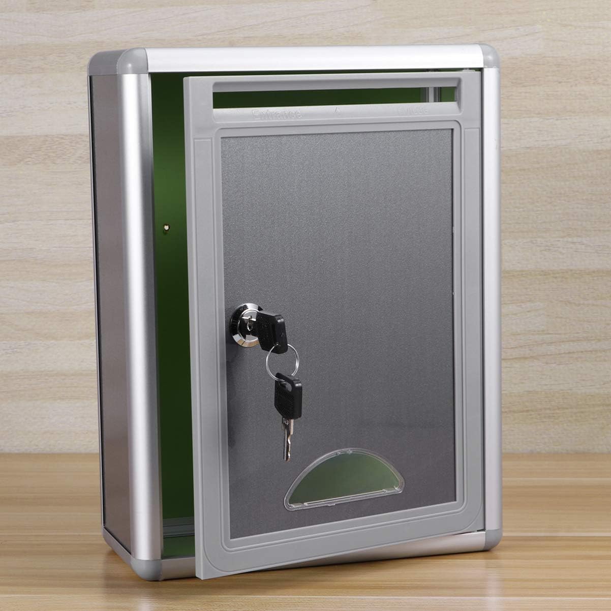 Suggestion Box Drop Box Lock Wall Mount for Office Customer Center Hotel Home Business Aluminum Alloy Ballot Box Letter Box Complaint Box 9 61evGsRt7TL. AC SL1202 - northernschoolofshiatsu.co.uk