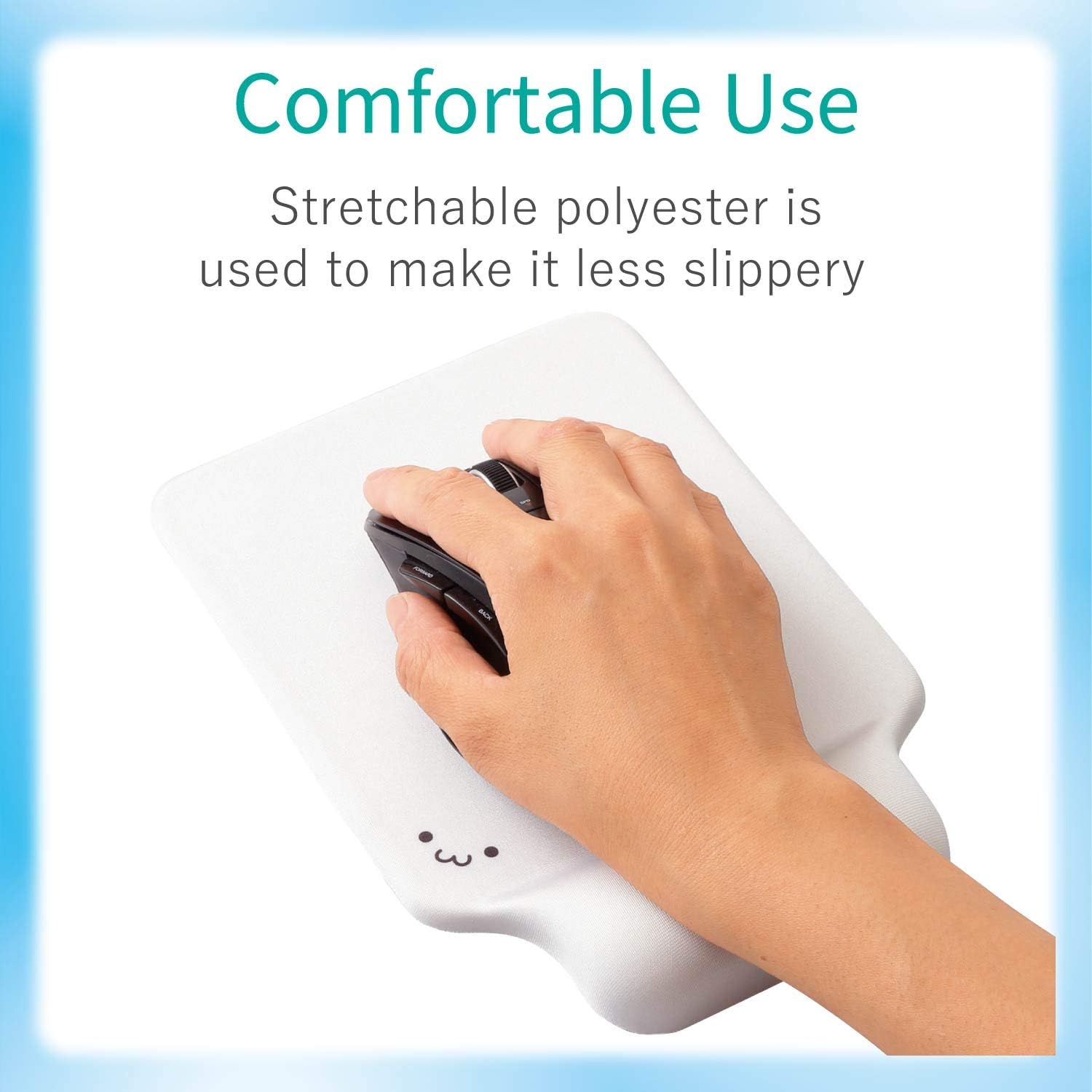 ELECOM Ergonomic Mouse Pad with Wrist Rest Gel Type for Laptop, Office & Home, Pain Relief Non-Slip Rubber Base MP-GELWH 4 61f8cXEGJKL. AC SL1500 - northernschoolofshiatsu.co.uk