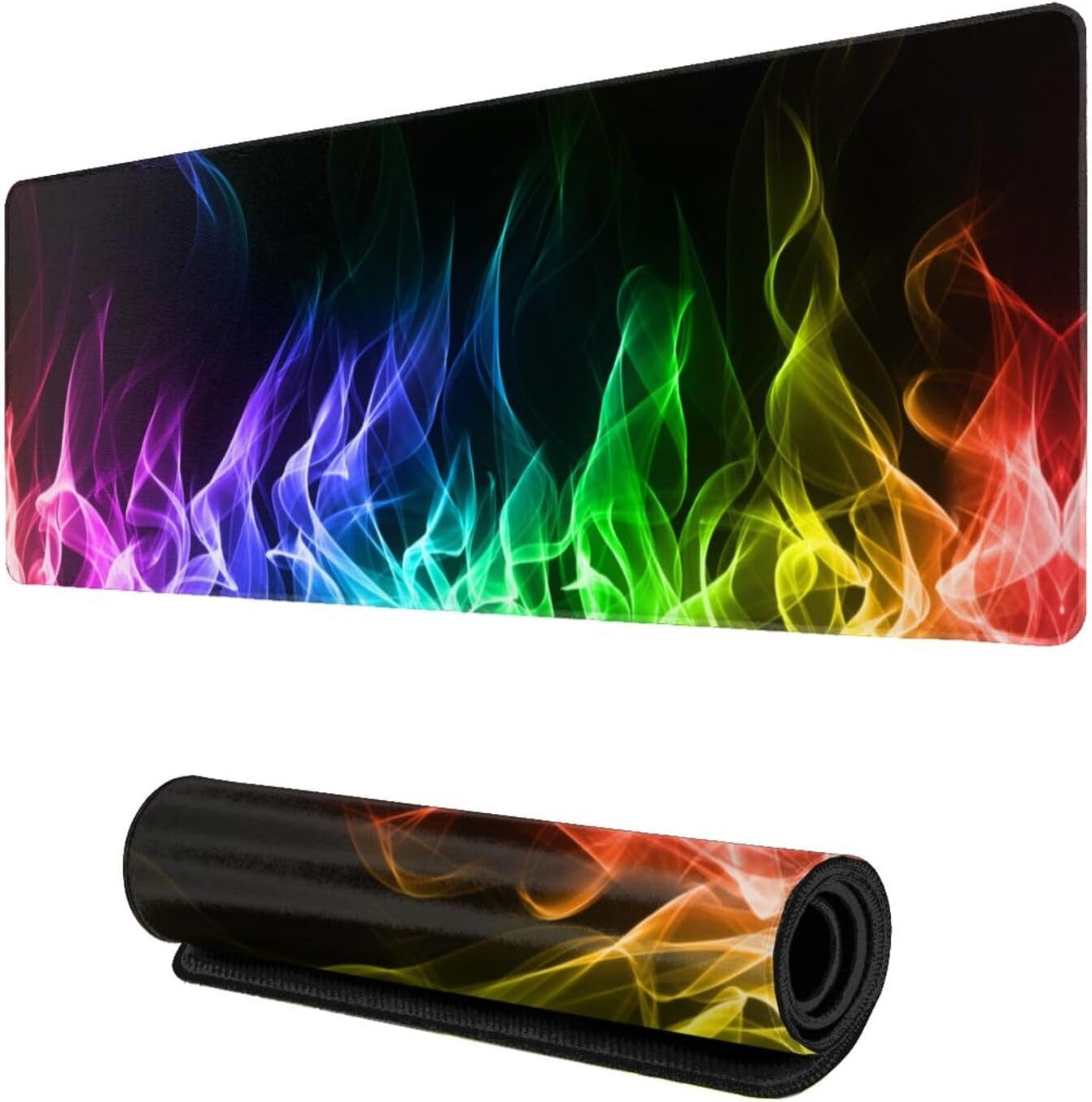 Cool Fire Novelty Mouse Pad Gaming XL Large Mousepad Desk Mat Long Extended Big Keyboard Pads Table Accessories for Gaming and Office Pc Laptop Computer 31.5 X 11.8 Inch 7 61gPn6aOD3L. AC SL1500 - northernschoolofshiatsu.co.uk