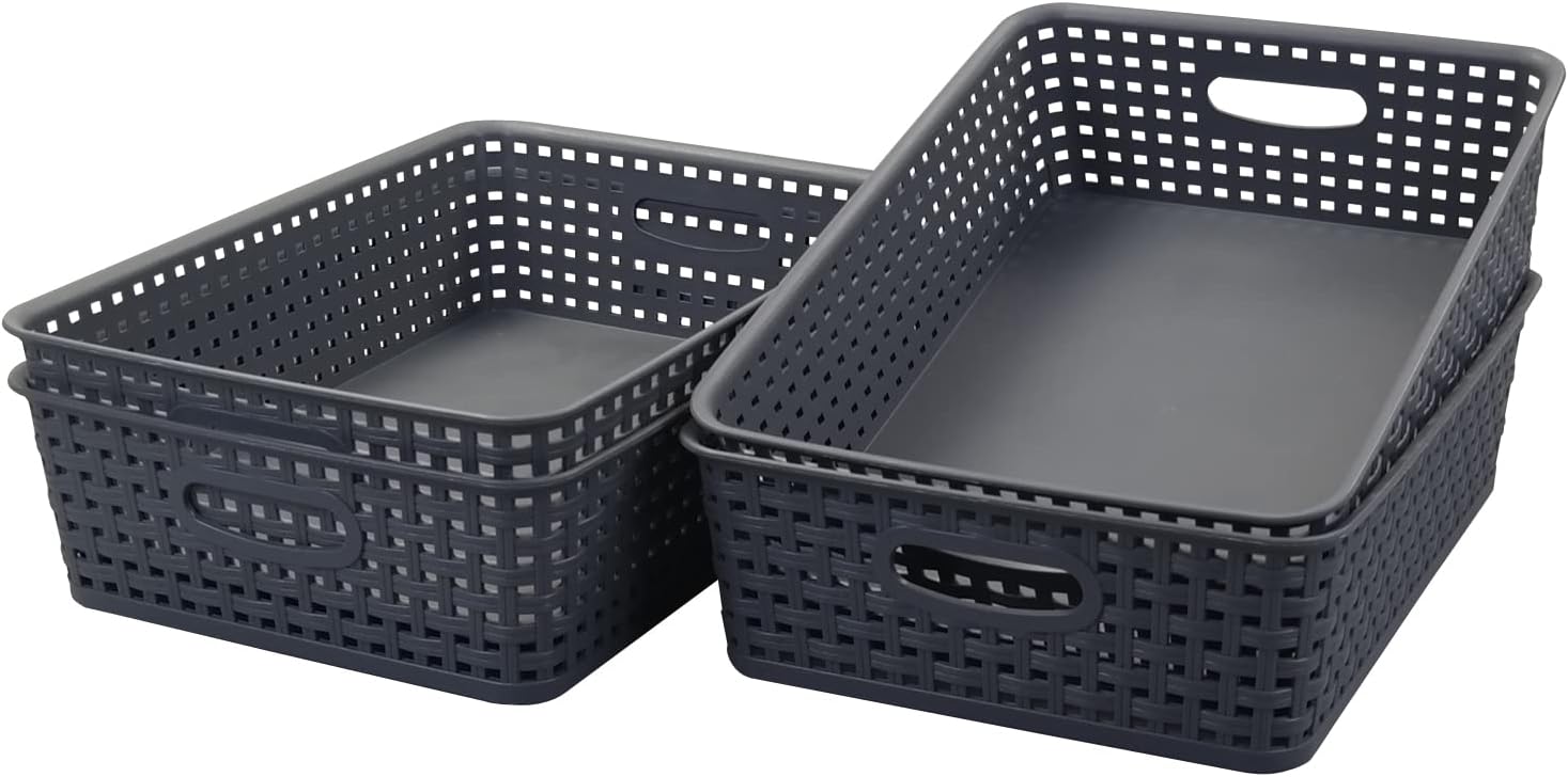 4-Pack Plastic Storage Tray, Office Paper Storage Tray 7 61gpVQhlcUL. AC SL1500 - northernschoolofshiatsu.co.uk