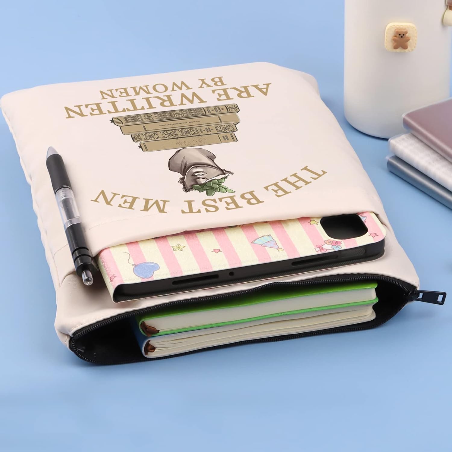 Bookish Book Sleeve The Best Men are Written by Women Dark Academia Book Cover Book Lover Gift Dark Romance Reader Gift (by Women-b) 5 61h8vMntVYL. AC SL1500 - northernschoolofshiatsu.co.uk