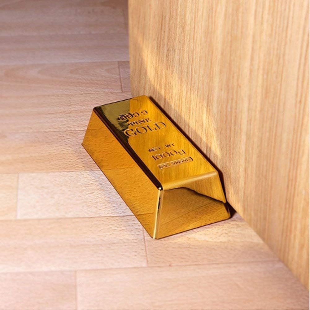 EDOBLUE 1kg 35oz Fake Gold Bar Bullion Door Stop/Paperweight CAS 4 61hU944HOGL. AC SL1001 - northernschoolofshiatsu.co.uk