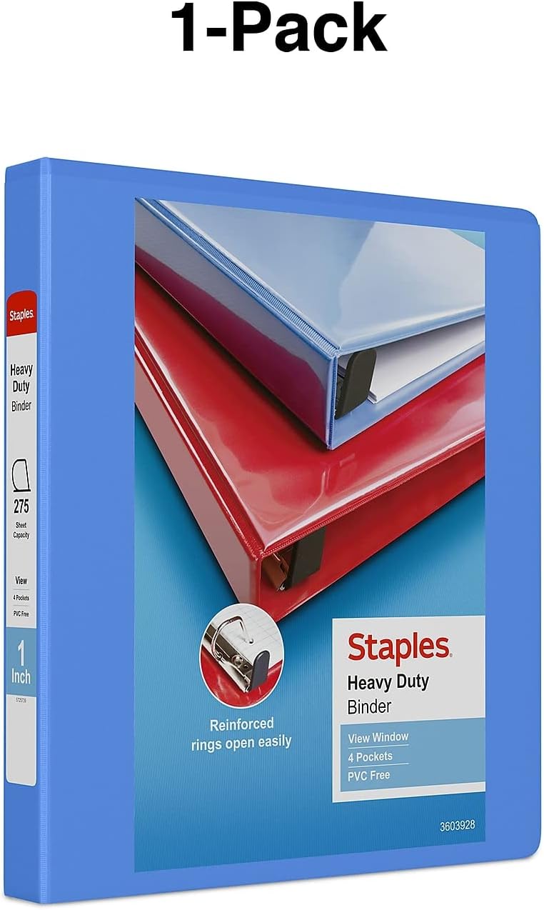 Staples 976049 Heavy-Duty 4-Inch D 3-Ring View Binder Navy Blue (26372) 204 61hkEU8cpNL. AC SL1500 - northernschoolofshiatsu.co.uk