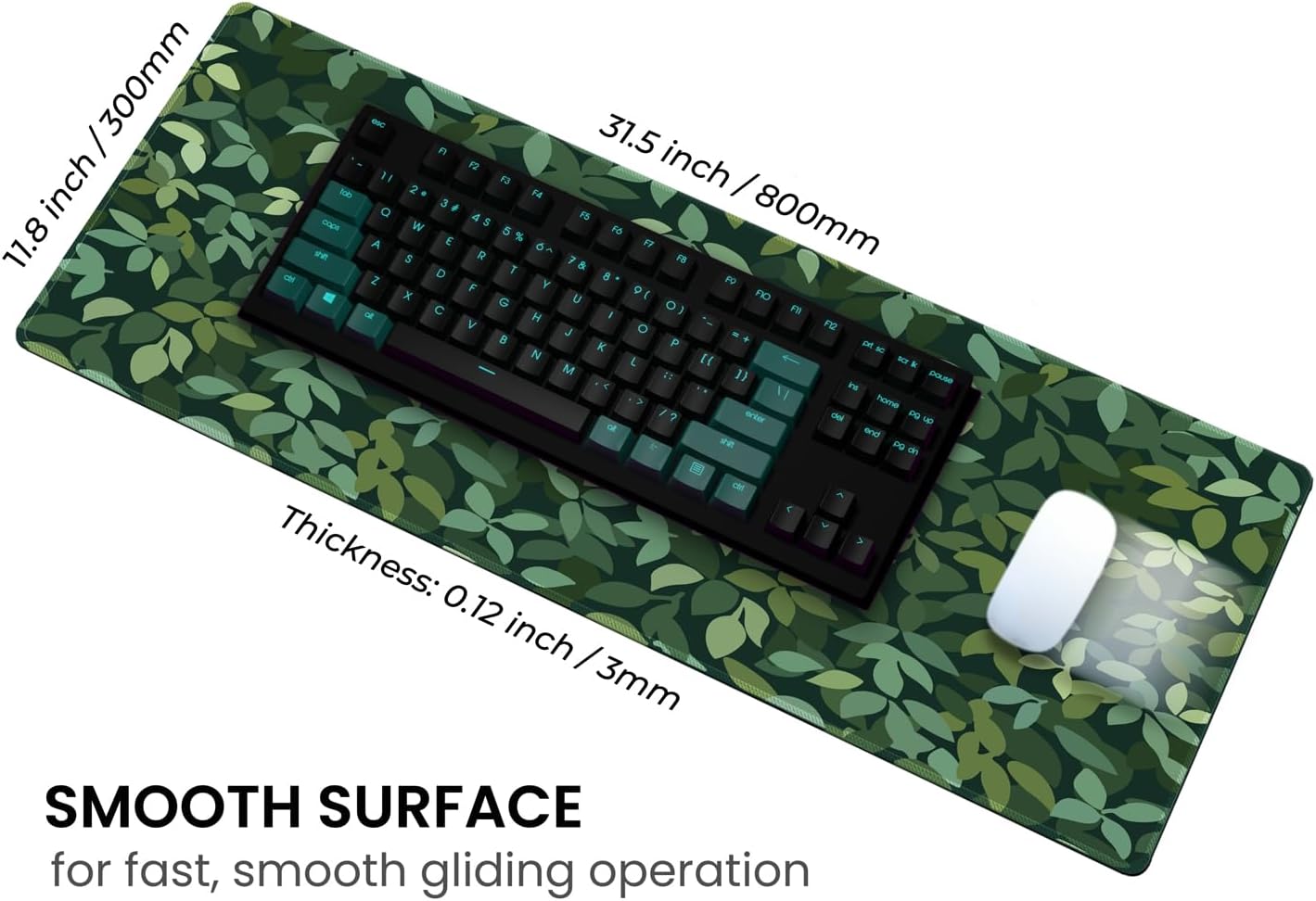 Long Gaming Mouse Pad 31.5 x 11.8 inches, Extended Anime Mousepad, Large Mouse Mat with Non-Slip Base, Full Keyboard Mat with Stitched Edges for Gaming and Office (Cute Cat) 4 61iRJjhXKRL. AC SL1500 - northernschoolofshiatsu.co.uk