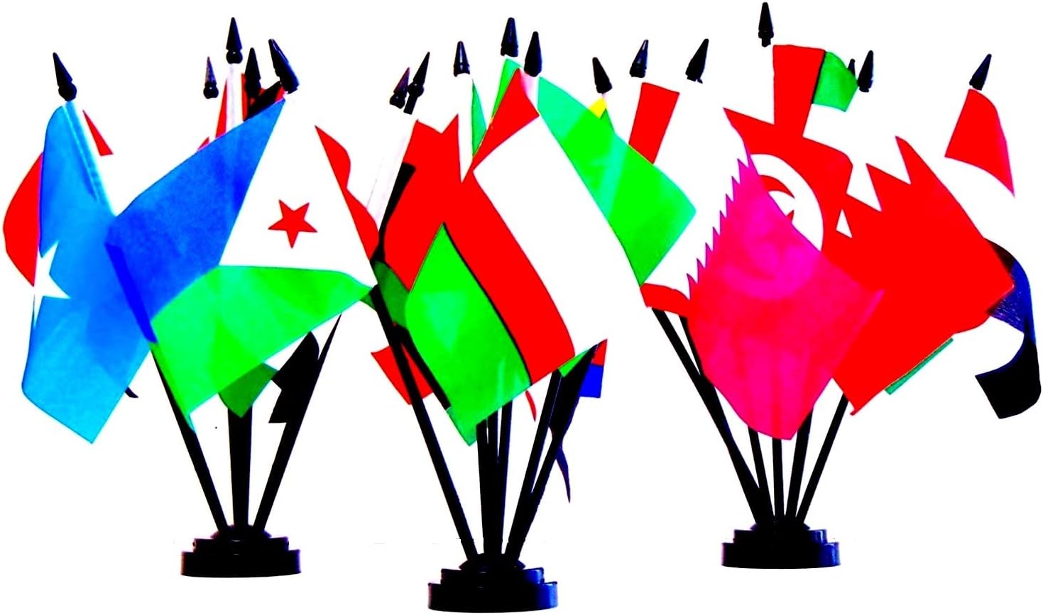 ARAB LEAGUE WORLD FLAG SET-22 Polyester 4"x6" Flags, One Flag for Each Country in the Arab League Flag Centerpiece, 4x6 Miniature Desk & Table Flags, Small Mini Stick Flags BASES NOT INCLUDED 1 61ifgW9Za8L. AC SL1500 - northernschoolofshiatsu.co.uk