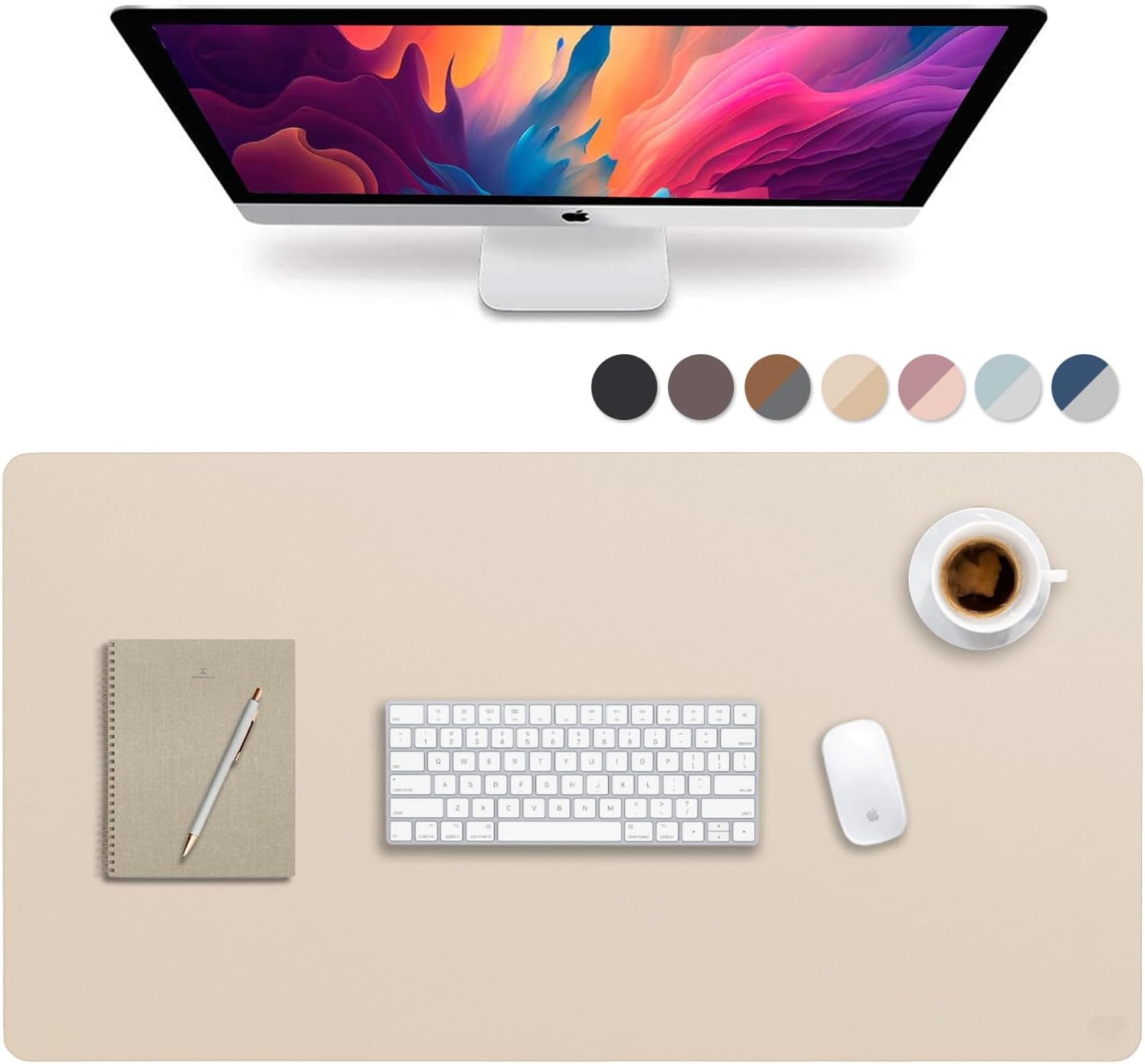 Leather Desk Pad 36" x 20", Vine Creations Office Desk Mat Waterproof Black - Premium Quality - Smooth Mouse Writing Surface - Maximum Protection Dual-Sided Pu Leather Blotter for Desk Office/Home 30 61imEOEcYBL. AC SL1500 - northernschoolofshiatsu.co.uk