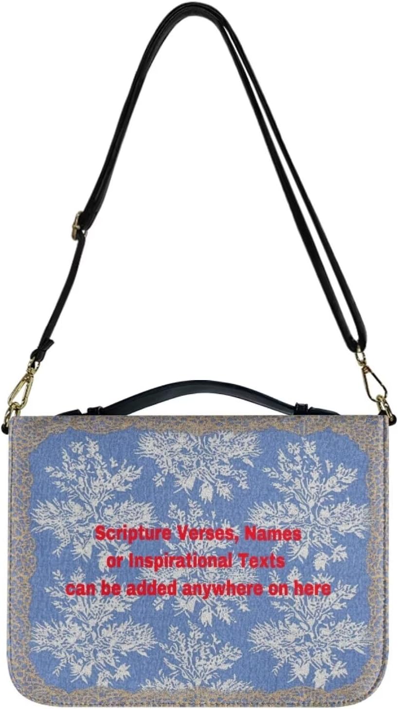 Custom Personalized PU Leather Bible Cover Case for Women,Customized Bible Cases Bible Tote Bag Bible Carrying Case Bible Carrier with Detachable Shoulder Strap,2XL 94 61iujYNETLL. AC SL1500 - northernschoolofshiatsu.co.uk