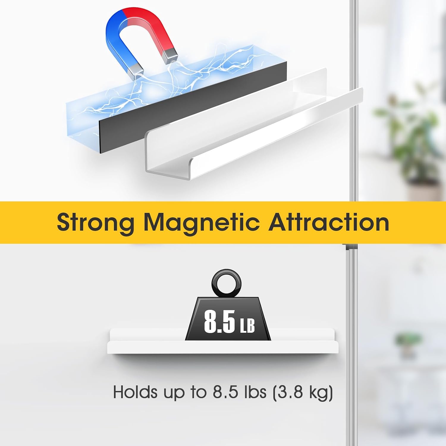 NiHome Clear Magnetic Acrylic Book Shelves 2-Pack, 24'' for Whiteboard, Classroom and Fridge Storage, Sleek Design for Large Picture Books and File Holders, Holds up to 8.5 lbs 32 61j1FKucyHL. AC SL1500 - northernschoolofshiatsu.co.uk
