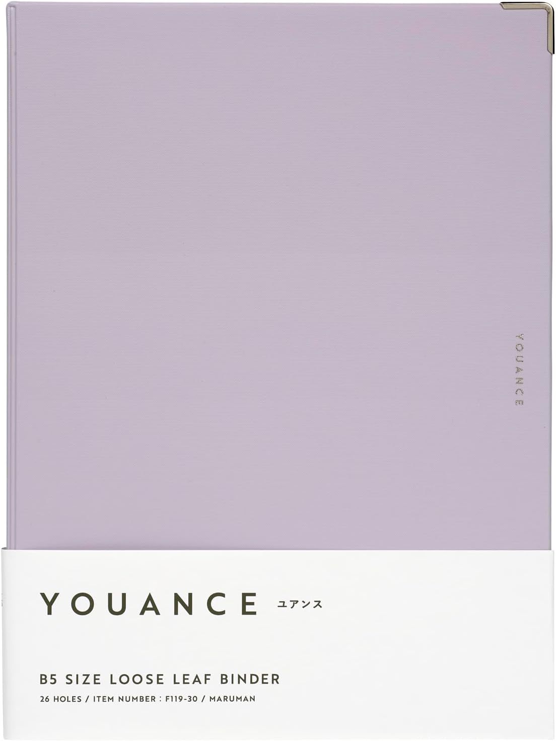 Maruman FM64-30 Loose Leaf Binder Yuance Mini 5 Hole, Light Purple 94 61j5Tp0L3wL. AC SL1500 - northernschoolofshiatsu.co.uk