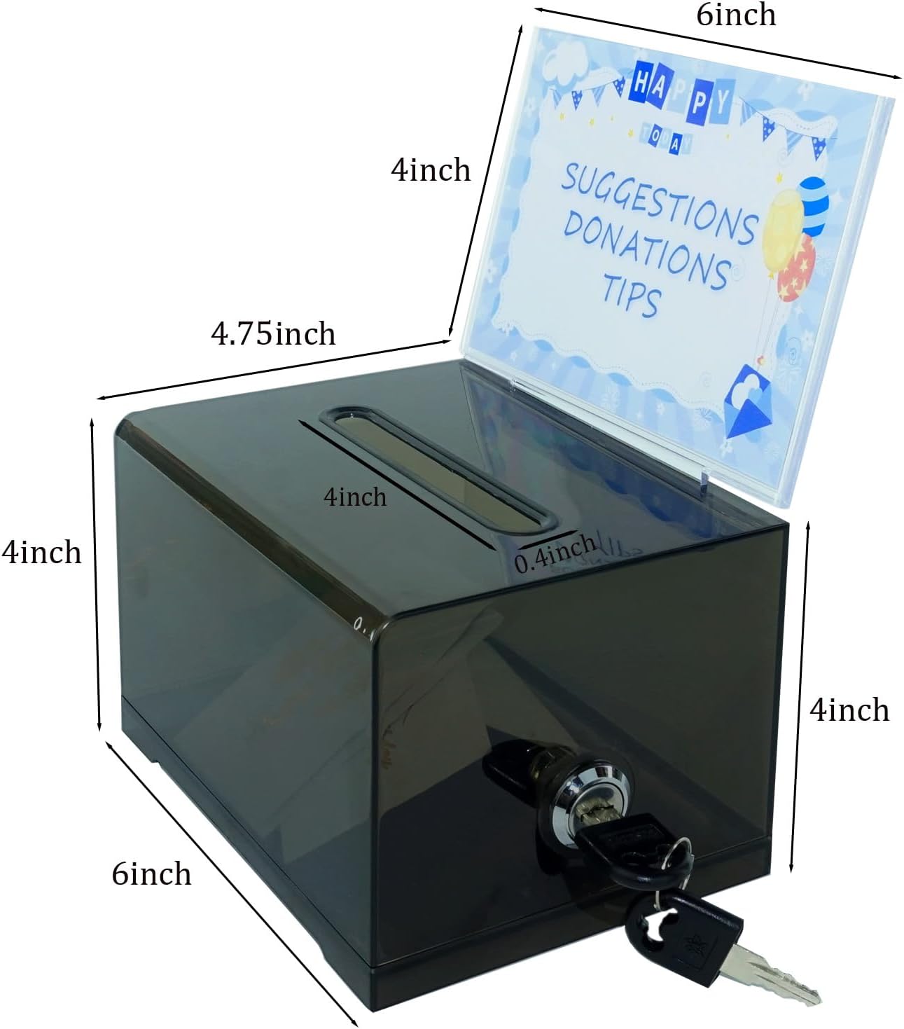 SHUMEI suggestion box with slot and lock -donation box of Suitable for use as a tip jar and for collecting complaints or suggestions 5 61jWu 3iU L. AC SL1500 - northernschoolofshiatsu.co.uk