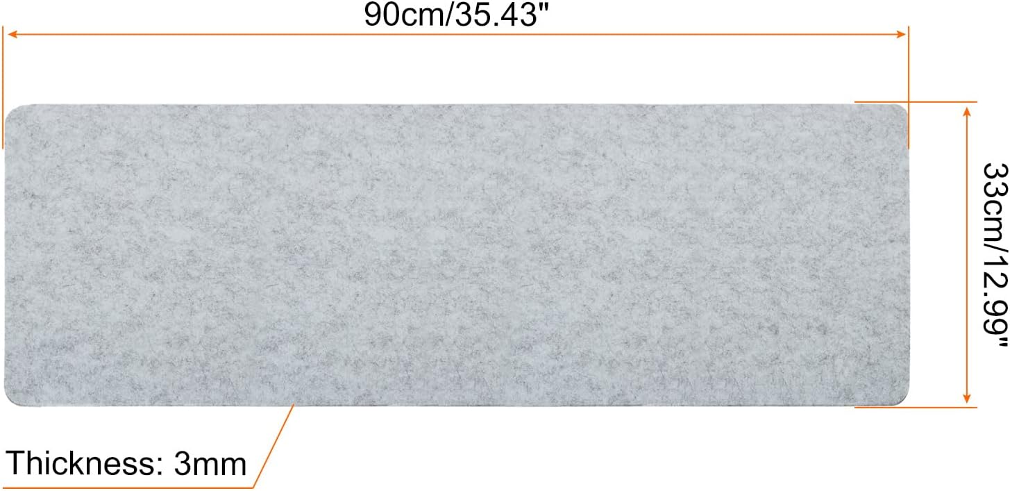 PATIKIL 24"x12" Desk Mat Protector, Felt Dual Side Desktop Pad Writing Mat for Office Home, Black 28 61k1+m4MCdL. AC SL1500 - northernschoolofshiatsu.co.uk