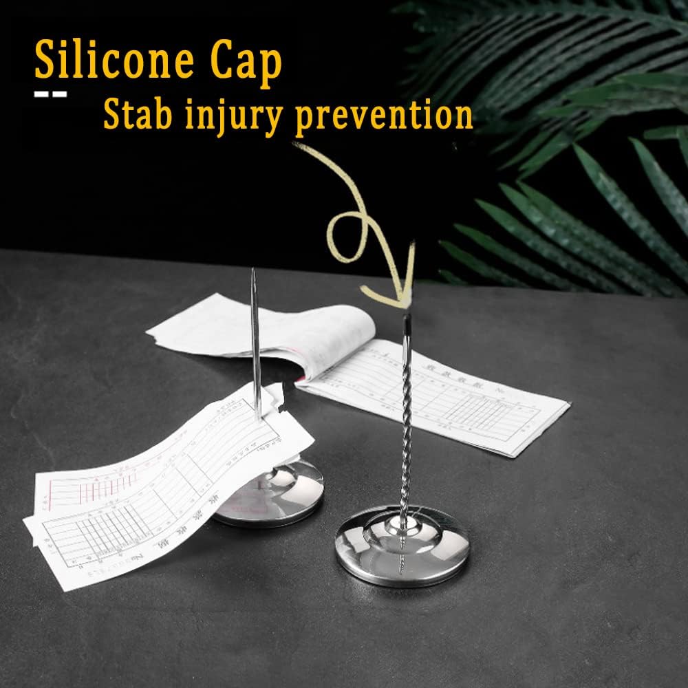 Paper Receipt Holder,Desk Straight Rod Bill Fork Tickets Spike Stand Paper Memo Spike Stick for Office Restaurants Bars Kitchens (Straight Stick) 5 61kc3pVJiLL. AC SL1000 - northernschoolofshiatsu.co.uk