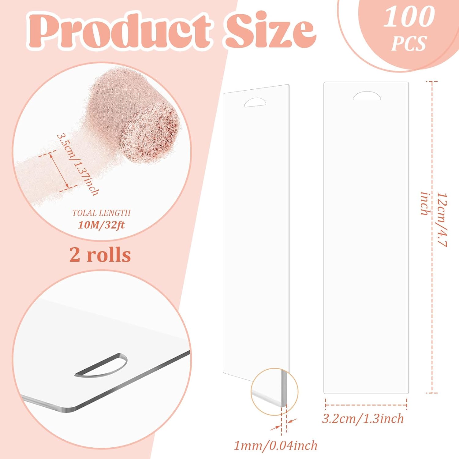 Yeaqee 100 Pcs Acrylic Bookmark Blanks Clear Bookmarks Acrylic Tags with 2 Rolls Ribbon DIY Craft Transparent Bookmark for Reading Lovers for School Presents(5.9 x 2 Inch,Dusty Pink) 28 61knydgDyiL. AC SL1500 - northernschoolofshiatsu.co.uk
