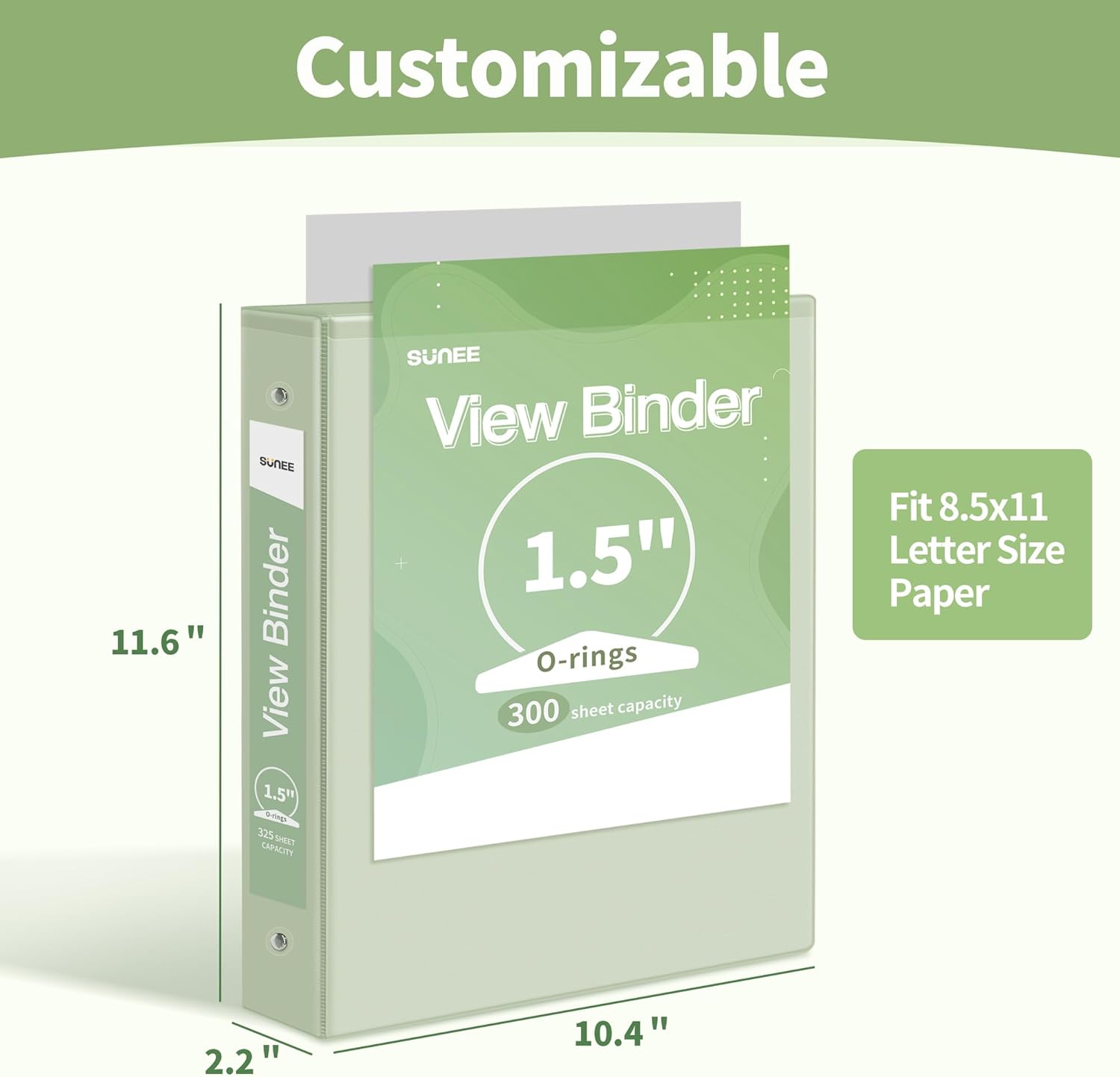 SUNEE 3 Ring Binder 1 Inch 1 Pack, Clear View Binder Three Ring PVC-Free (Fit 8.5x11 Inches) for School Binder or Office Binder Supplies, Purple Binder 60 61l05awYzoL. AC SL1500 - northernschoolofshiatsu.co.uk
