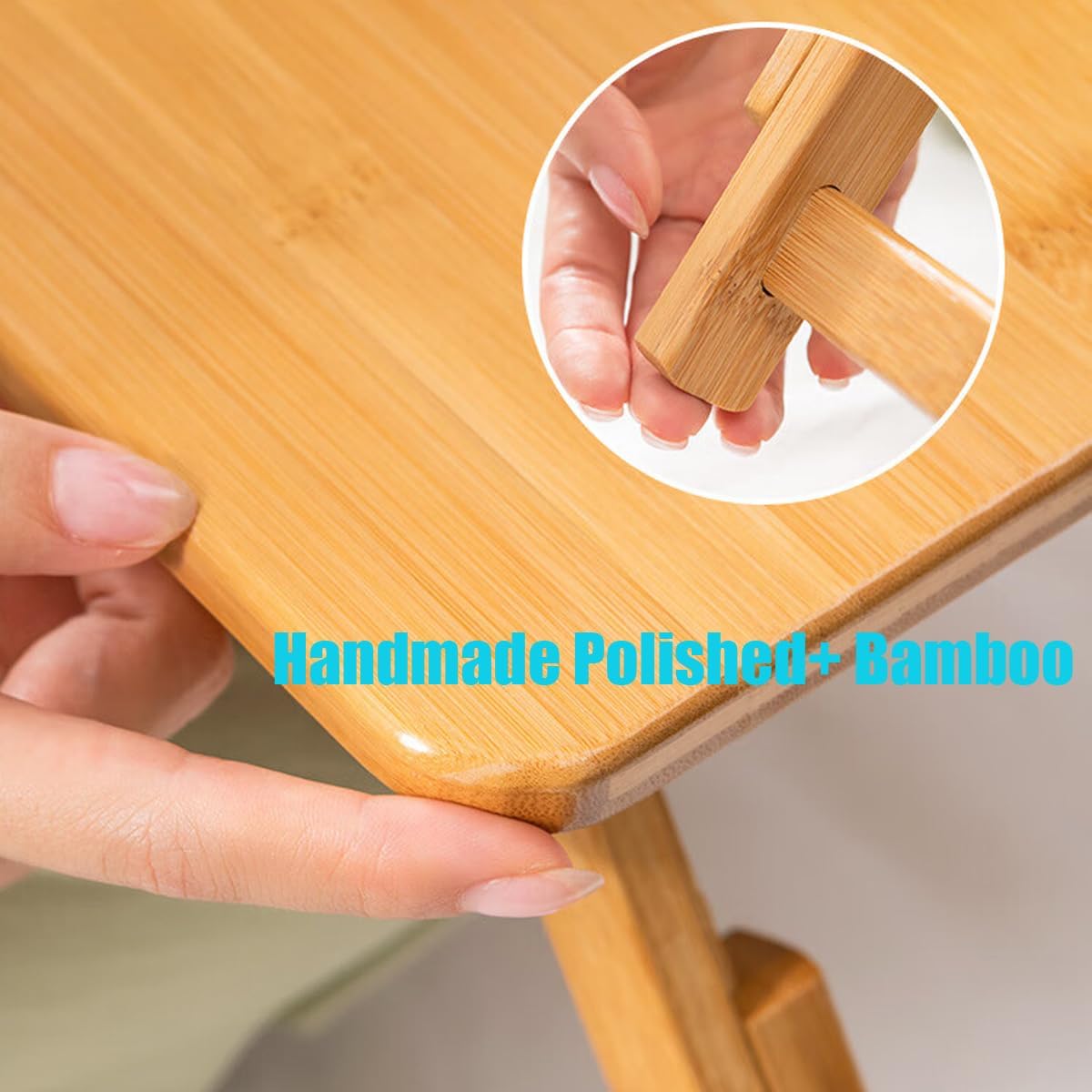 Bamboo Laptop Desk, Adjustable Portable Bamboo Laptop Table with Drawer, Folding Breakfast Tray Padded Lap Work Tray for Working Writing Drawing Surfing Reading Eating 6 61lWko3N5uL. AC SL1200 - northernschoolofshiatsu.co.uk