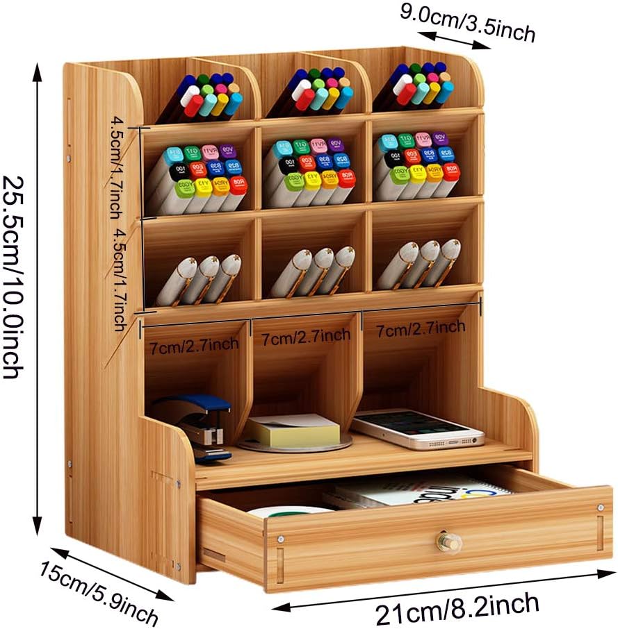 Marbrasse 6 Tier Paper Organizer Letter Tray+Wooden Desk Organizer 9 61lXAlqj70L. AC SL1001 - northernschoolofshiatsu.co.uk